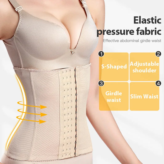 Slimming Waist Trainer Belt Shapewear Tummy Control Belly Cincher Body Shaper Fat Compression Girdles