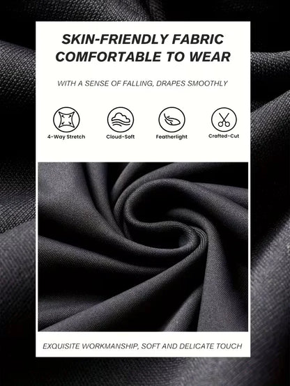 Women's elastic fitness pants, solid color high waist bell-bottoms with abdominal shaping design