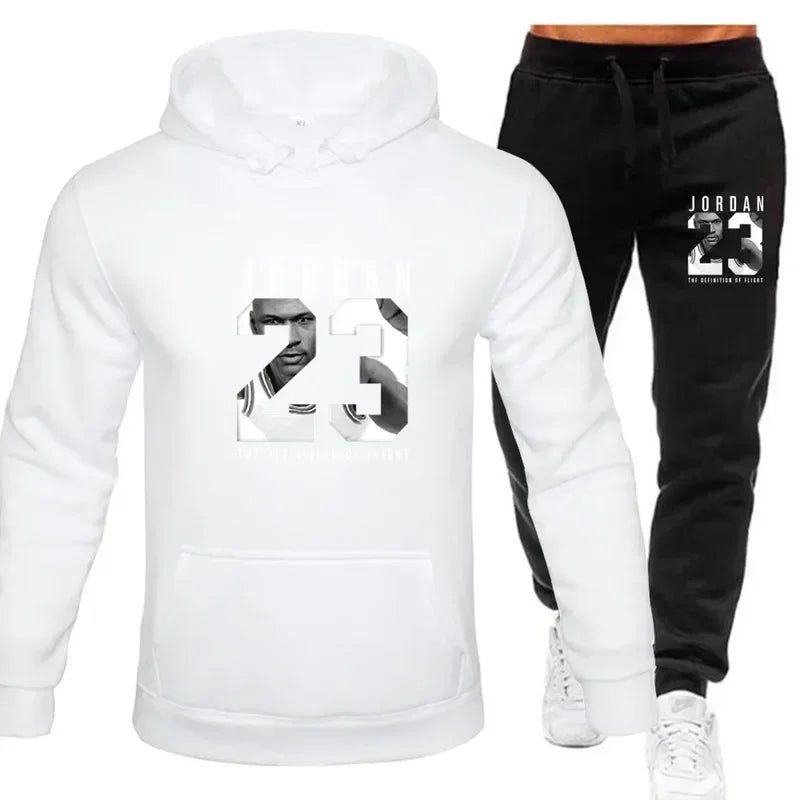 Spring 2025 women's set for women's sportswear featuring a hoodie and sweatpants