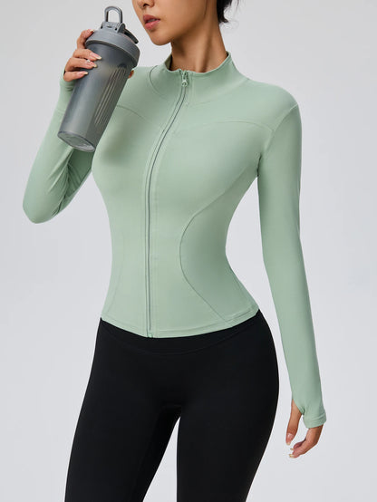 Professional elastic women's sliming yoga Cycling fitness top