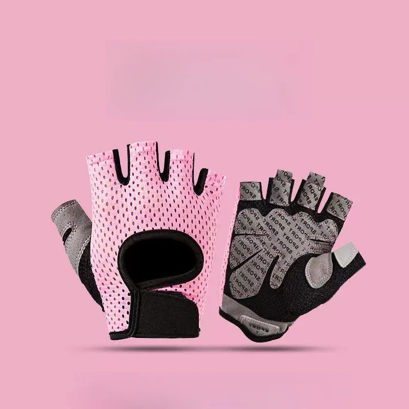 Weightlifting Gloves Fitness Gym Gloves Half Finger Breathable Non-slip Gel Pad
