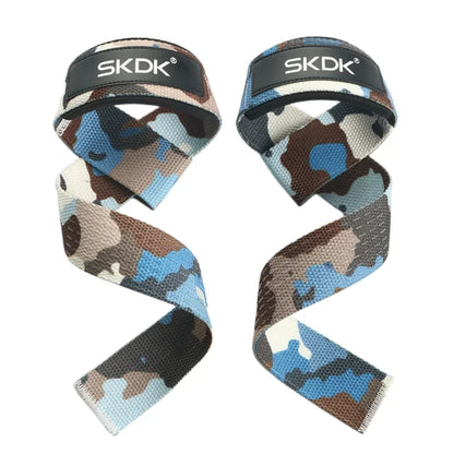 2Pcs Adjustable Weightlifting Wrist Straps Non-Slip Strength Training Fitness Lifting Support Gym Booster Bands Sports Grip