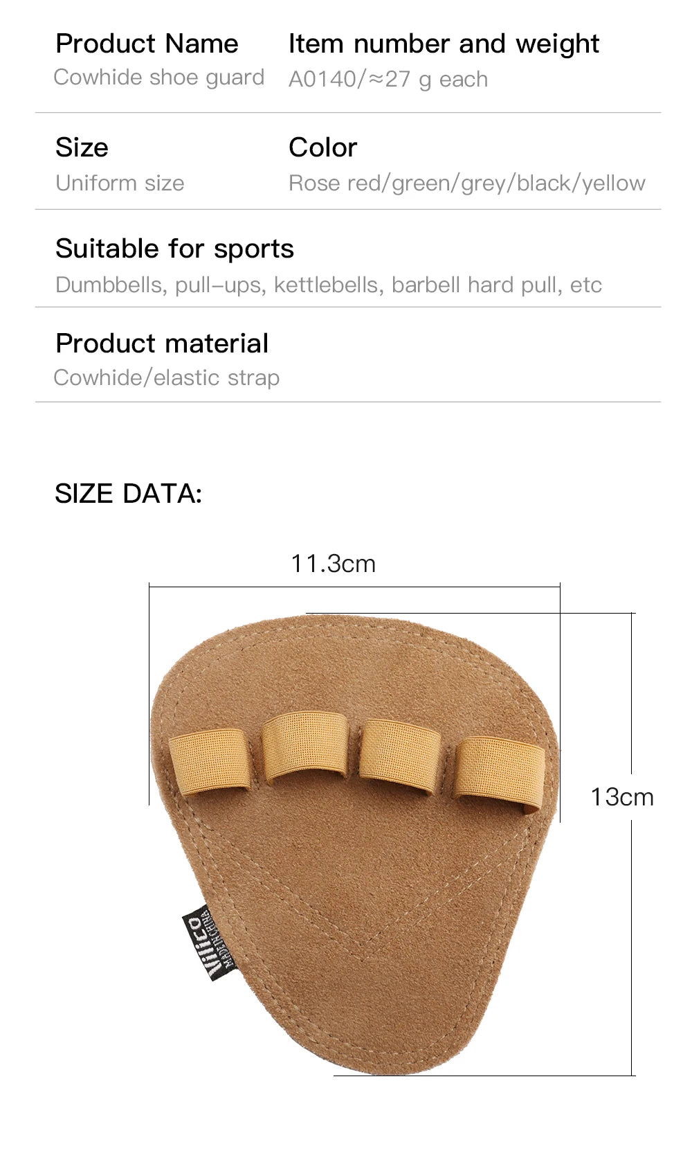 Powerlifting Gym Gloves Breathable Gloves Weightlifting Leather Palm Guard Fitness Gloves for Men Women