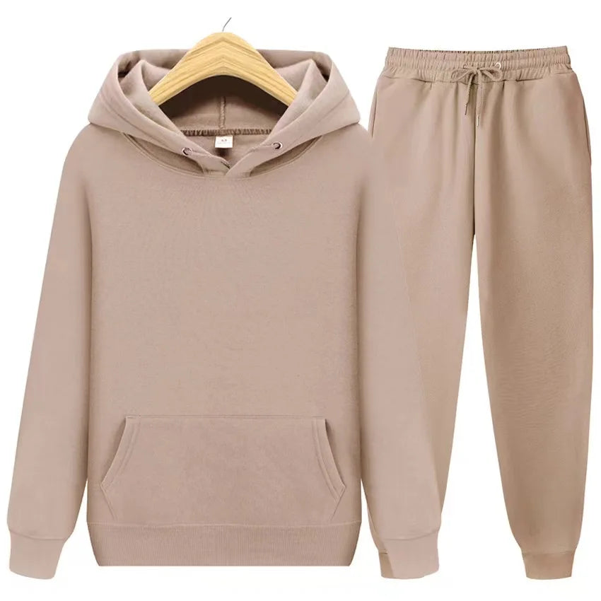 Casual Women's Sports Suit Loose and Comfortable Hoodie Two Piece Set Matching Sets