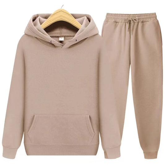Casual Women's Sports Suit Loose and Comfortable Hoodie Two Piece Set Matching Sets