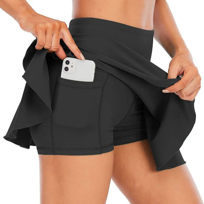 Cloud Rise Pocket Tennis Pleated Pantskirt