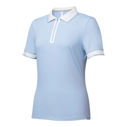 Women Short Sleeve Golf Wear Fashion Lady Top Sports Tennis T Shirts