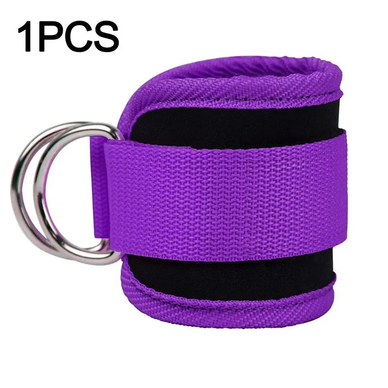 Ankle Straps Resistance Bands Set , Ankle Weight Yoga Elastic Fitness Band