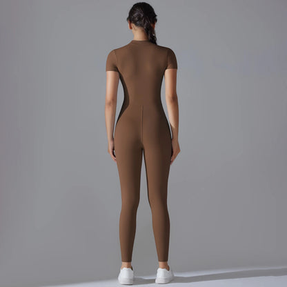 Women Bodysuits Fitness Sports Bodysuit Yoga Suit  Breathable Quick Drying Gym Push Up