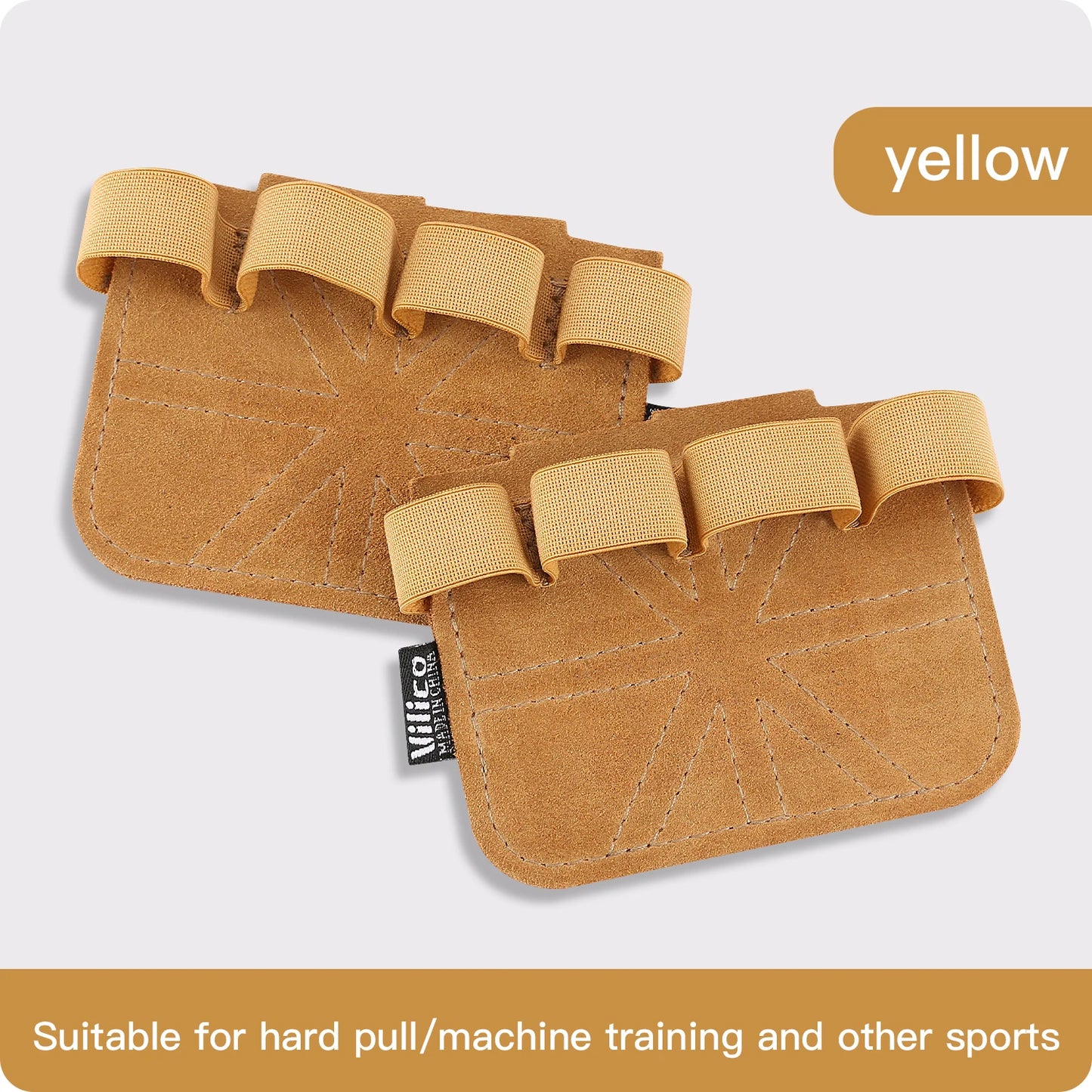 Powerlifting Gym Gloves Breathable Gloves Weightlifting Leather Palm Guard Fitness Gloves for Men Women