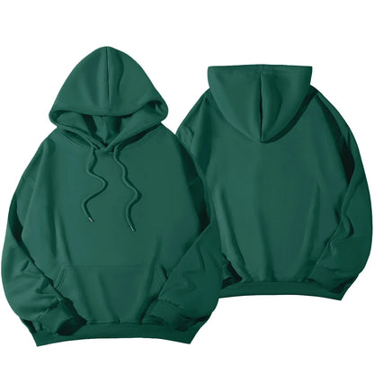 Women's Hoodies Casual Hoodie 2026 Solid Color Hoodies Oversize  Sweatshirt
