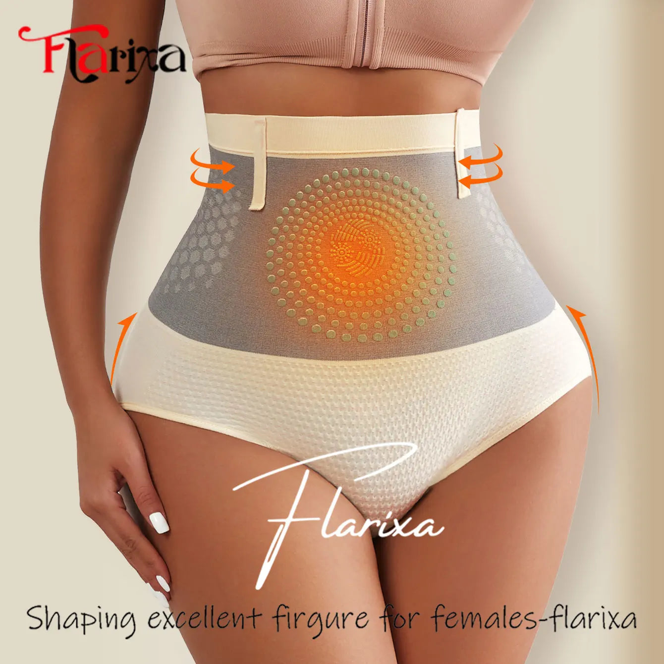 High Waist Tummy Control Body Shaper Butt Lifting Panties Seamless Shapewear