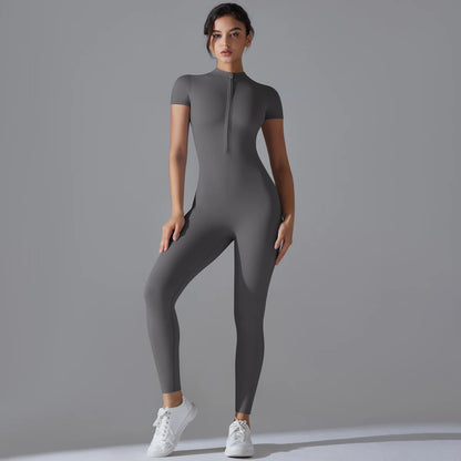 Women Bodysuits Fitness Sports Bodysuit Yoga Suit  Breathable Quick Drying Gym Push Up
