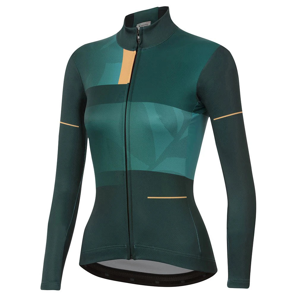 Women's Cycling Long Sleeves Jersey Set  Anti-UV  Outdoor Mountain Bike  Sportswears