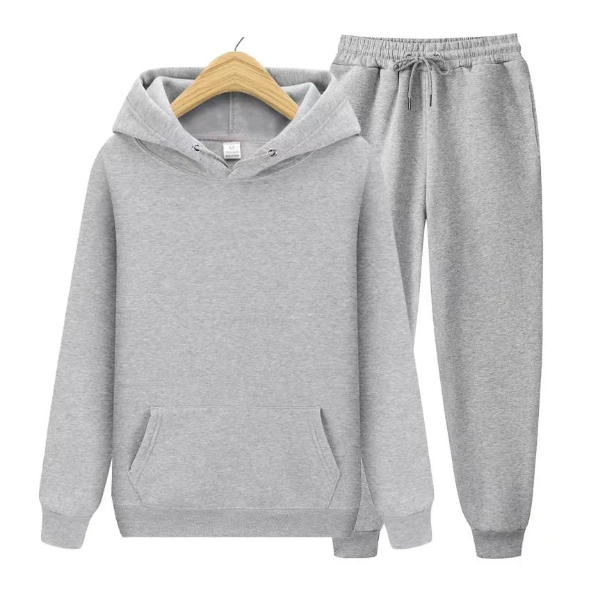 Casual Women's Sports Suit Loose and Comfortable Hoodie Two Piece Set Matching Sets