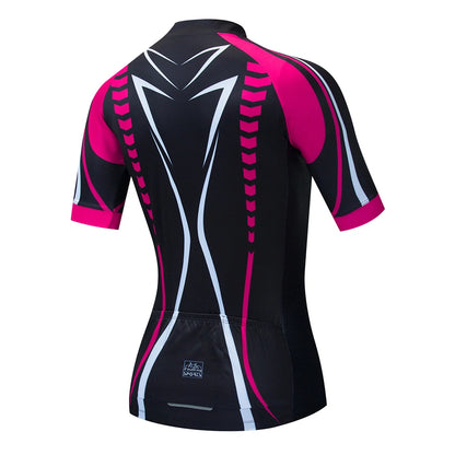 Women Cycling Jersey Tops Summer Racing Short Sleeve MTB Bike Jersey Shirt