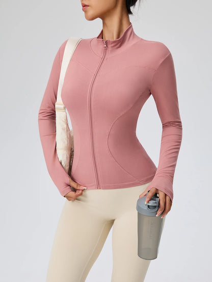 Professional elastic women's sliming yoga Cycling fitness top