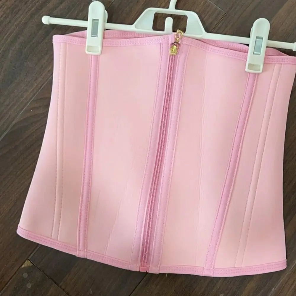 Waist Trainer Tummy Control Shapewear Tummy Control Seamless Women Fishbone Shapewear Belly Contracting Zipper Buckle