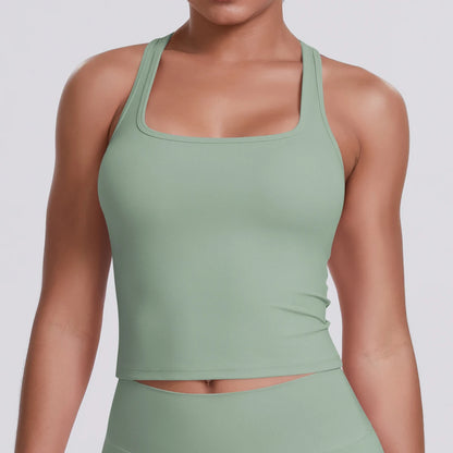 Sexy Women Sports Bra Top Tight Elastic Gym Sport Vest