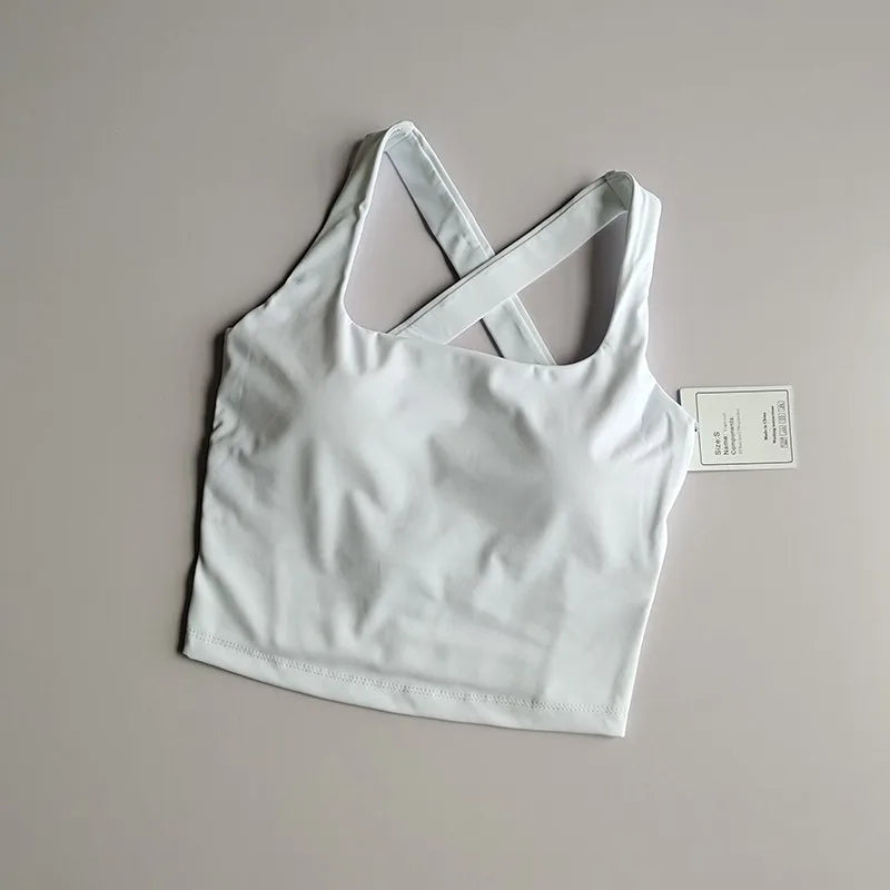 Seamless Sports Bra Sexy Yoga Fitness  Push-Up Bra