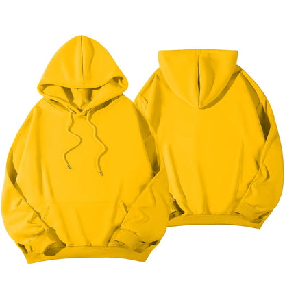 Women's Hoodies Casual Hoodie 2026 Solid Color Hoodies Oversize  Sweatshirt