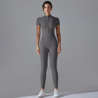 Women Bodysuits Fitness Sports Bodysuit Yoga Suit  Breathable Quick Drying Gym Push Up