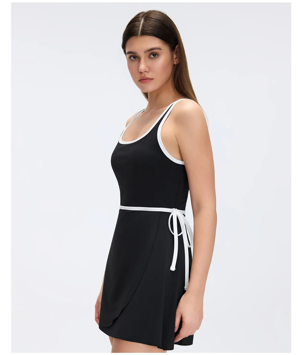 Tennis Sports Dress for Women Golf Skirts with Bra and Shorts Workout  Activewear