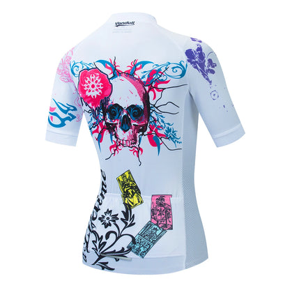 Women Cycling Jersey Tops Summer Racing Short Sleeve MTB Bike Jersey Shirt