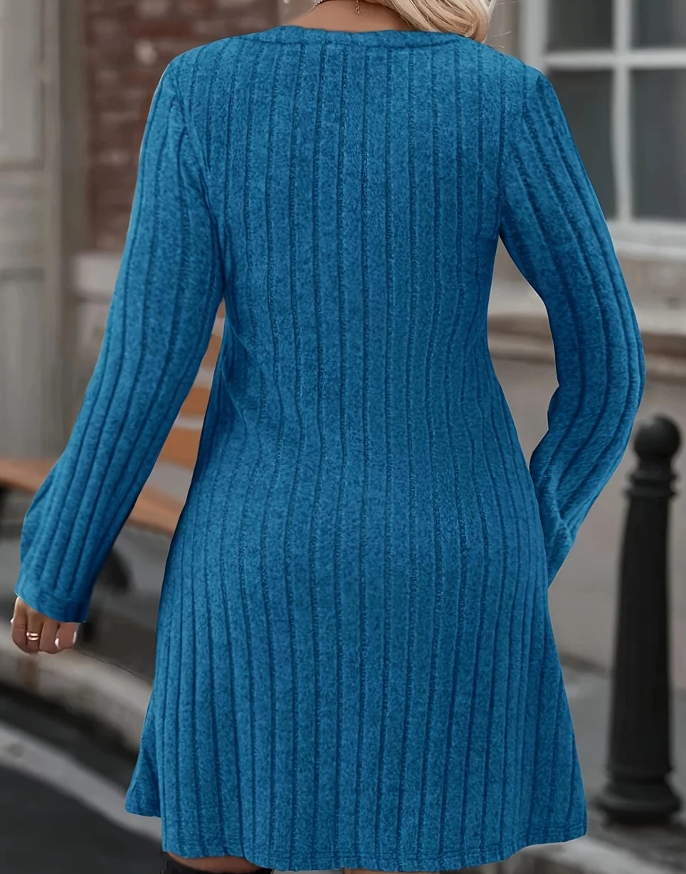 Fashion Elegant Women Dress Loose Casual Dress