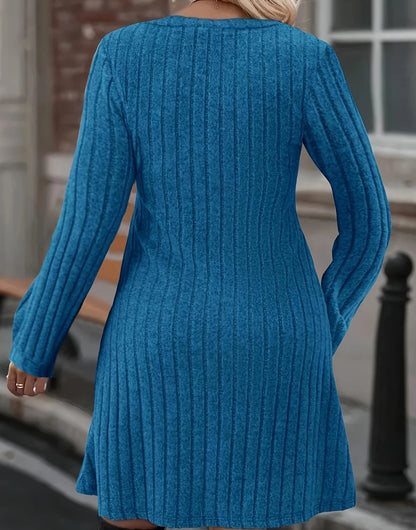 Fashion Elegant Women Dress Loose Casual Dress