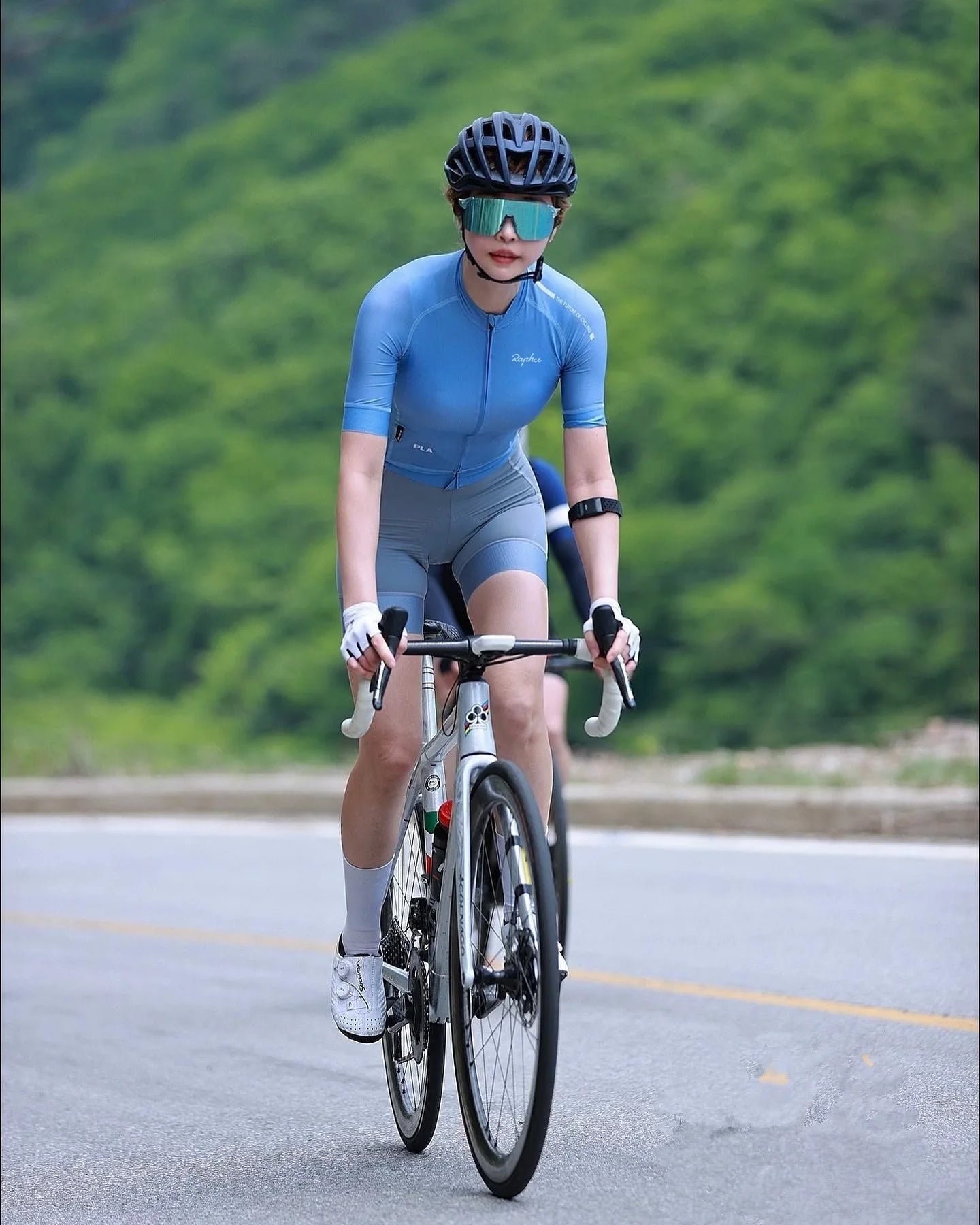 road bike summer cycling short-sleeved breathable comfortable quick-drying sports top