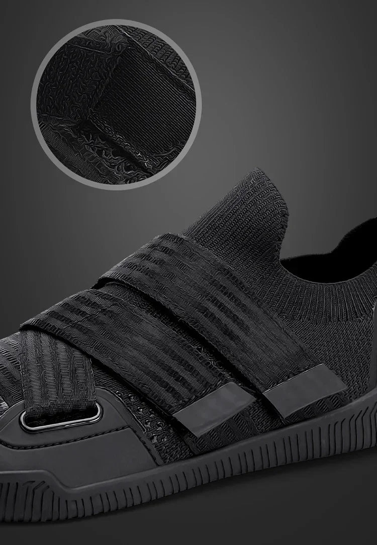 Training Lightweight Sneakers Unisex Weightlifting Hook and Loop Squat Shoes