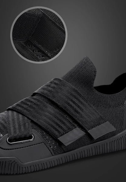 Training Lightweight Sneakers Unisex Weightlifting Hook and Loop Squat Shoes