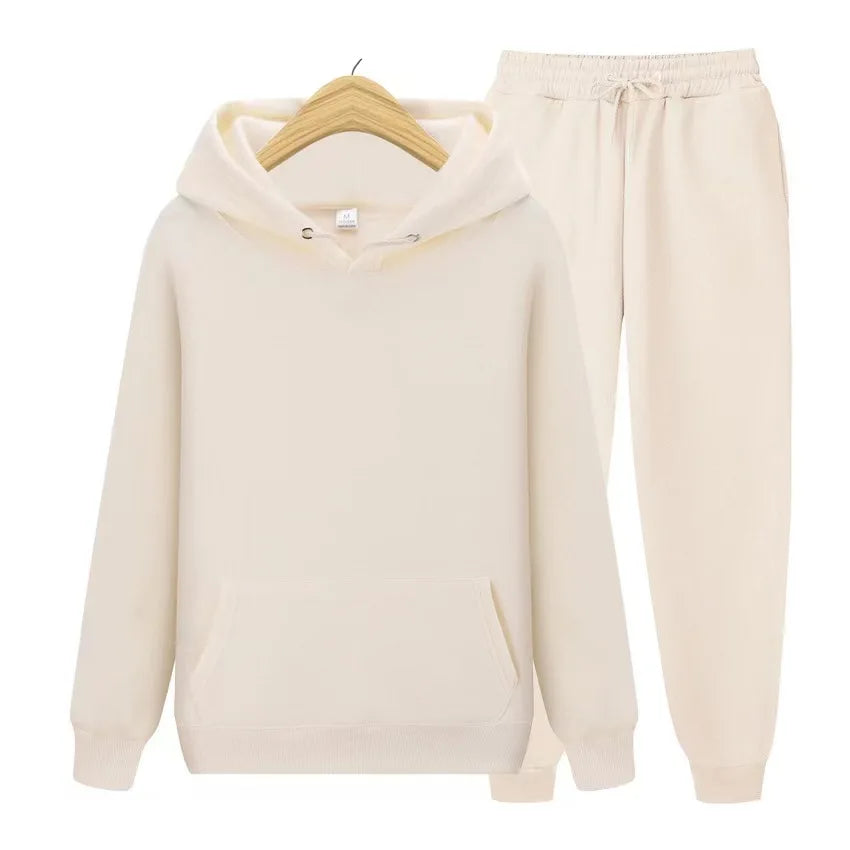 Casual Women's Sports Suit Loose and Comfortable Hoodie Two Piece Set Matching Sets