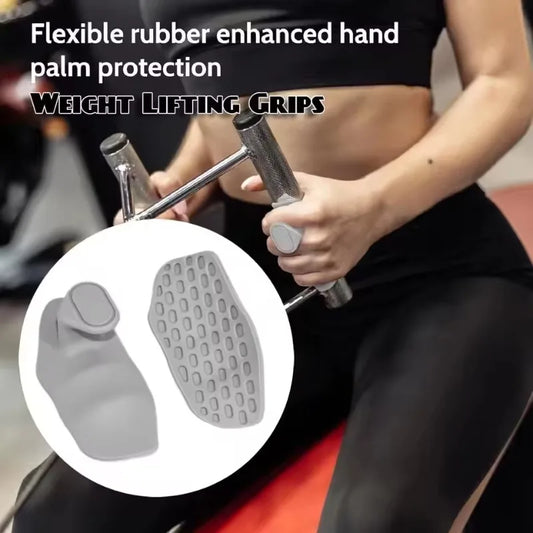 New Gym Grips Fingerless Workout Gym Gloves Crosstraining Palm Grip Hand Protection Weight Lifting Grips