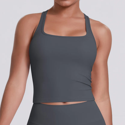 Sexy Women Sports Bra Top Tight Elastic Gym Sport Vest