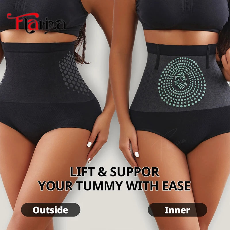 High Waist Tummy Control Body Shaper Butt Lifting Panties Seamless Shapewear