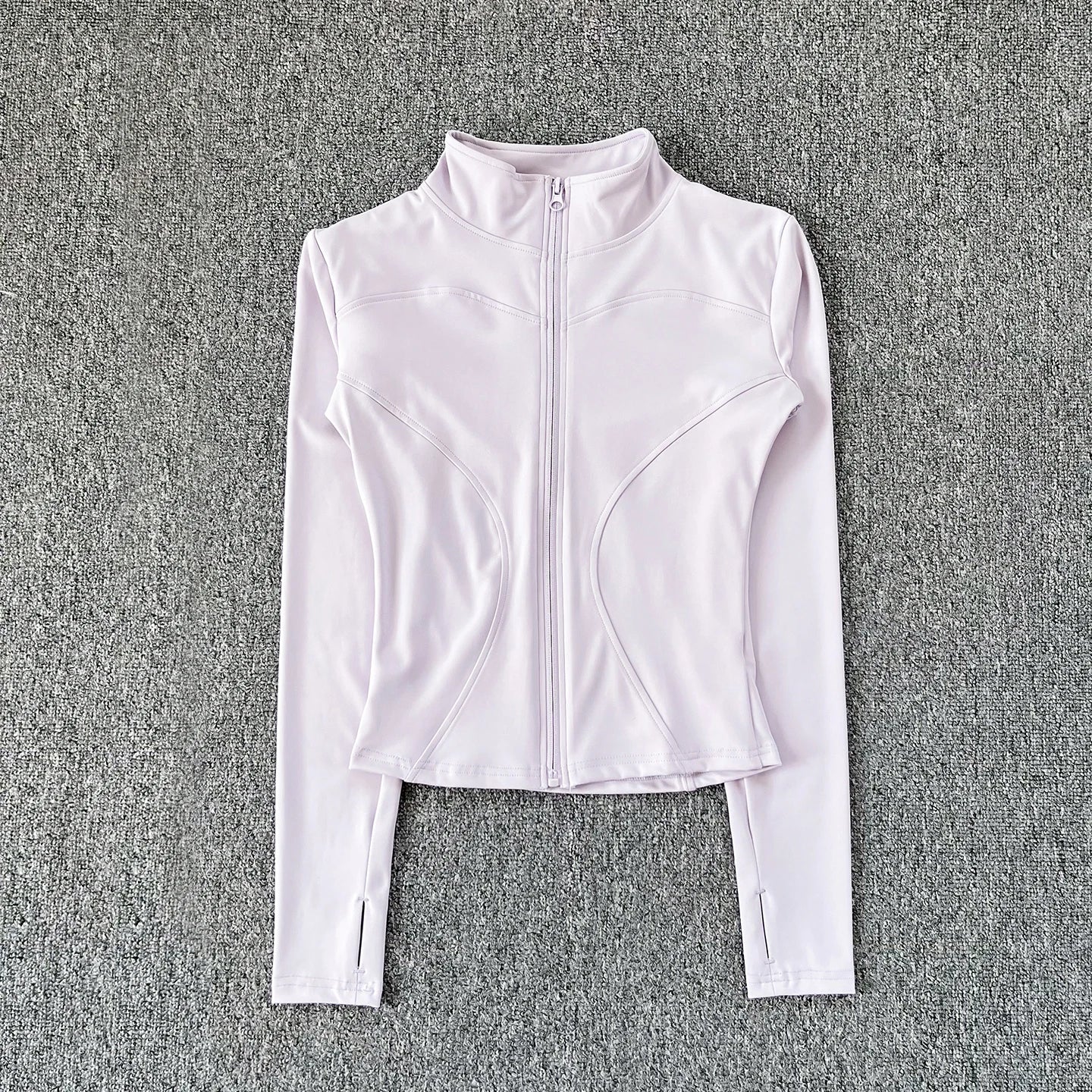Women Sport Jacket Long Sleeve Shirt Workout Gym Training Clothing Yoga Sportswear