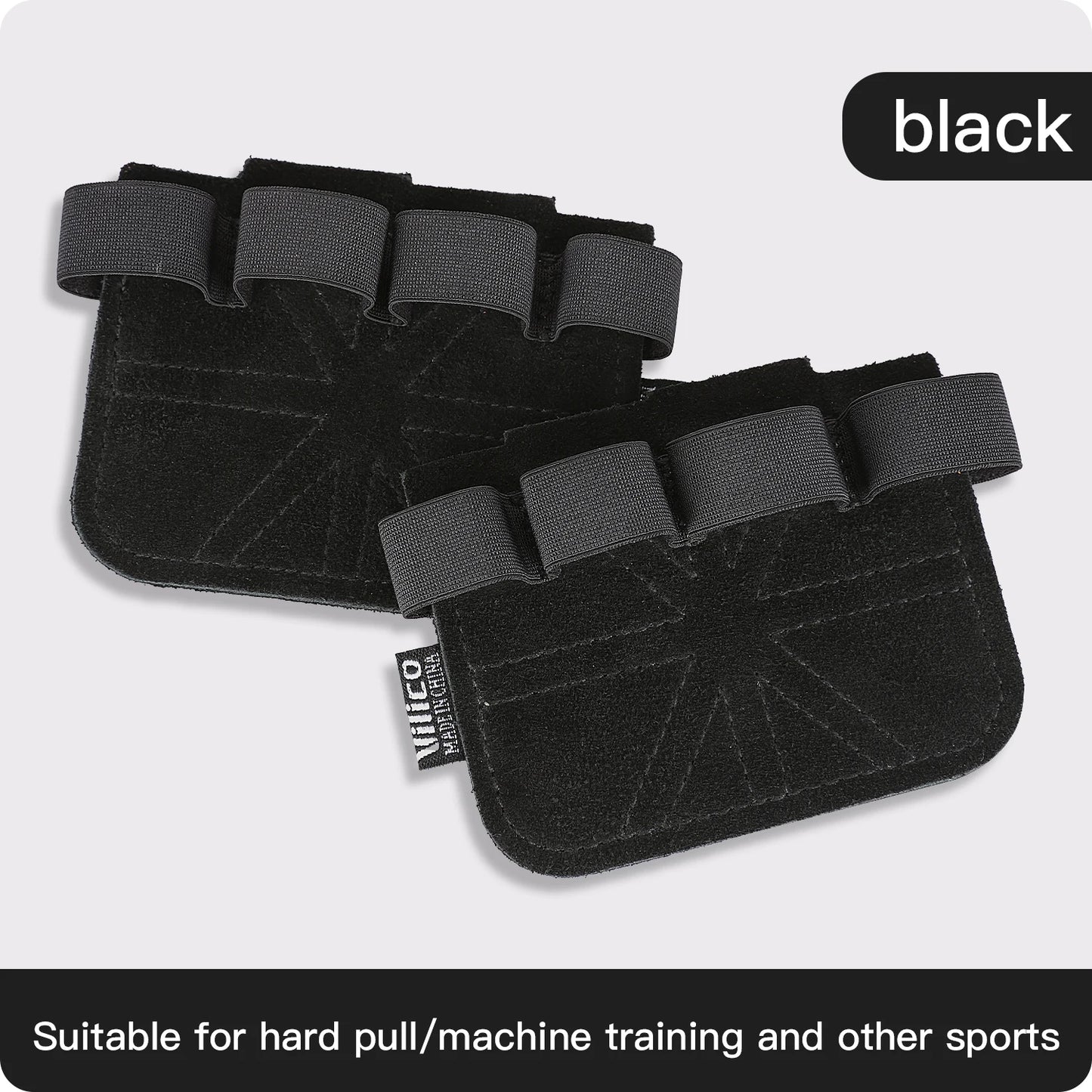 Powerlifting Gym Gloves Breathable Gloves Weightlifting Leather Palm Guard Fitness Gloves for Men Women
