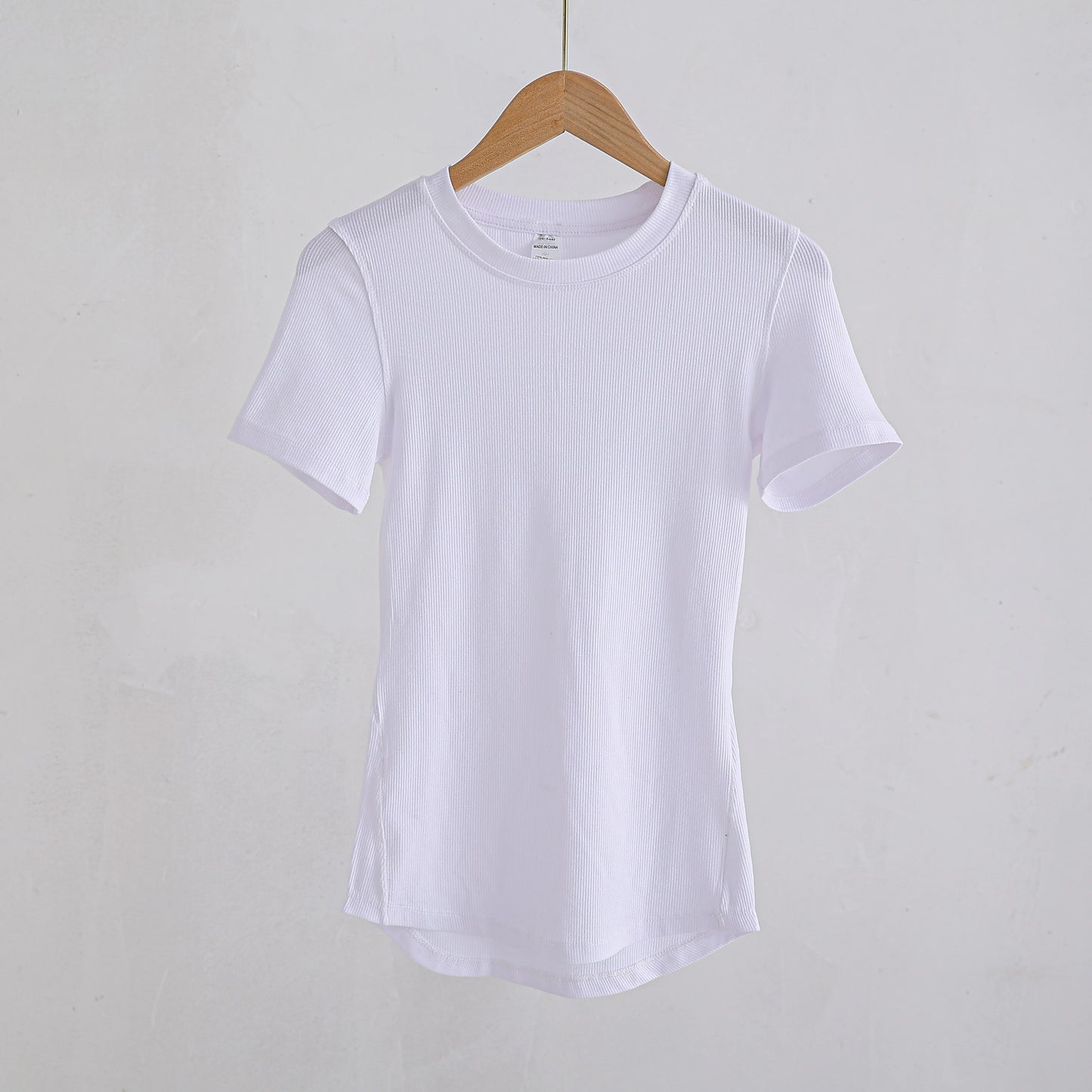 Women Yoga Tops Pilates Aerobic Clothes Tight Short Sleeve Workout Sport Fitness Gym T-shirt Slim Sportswear Blouse