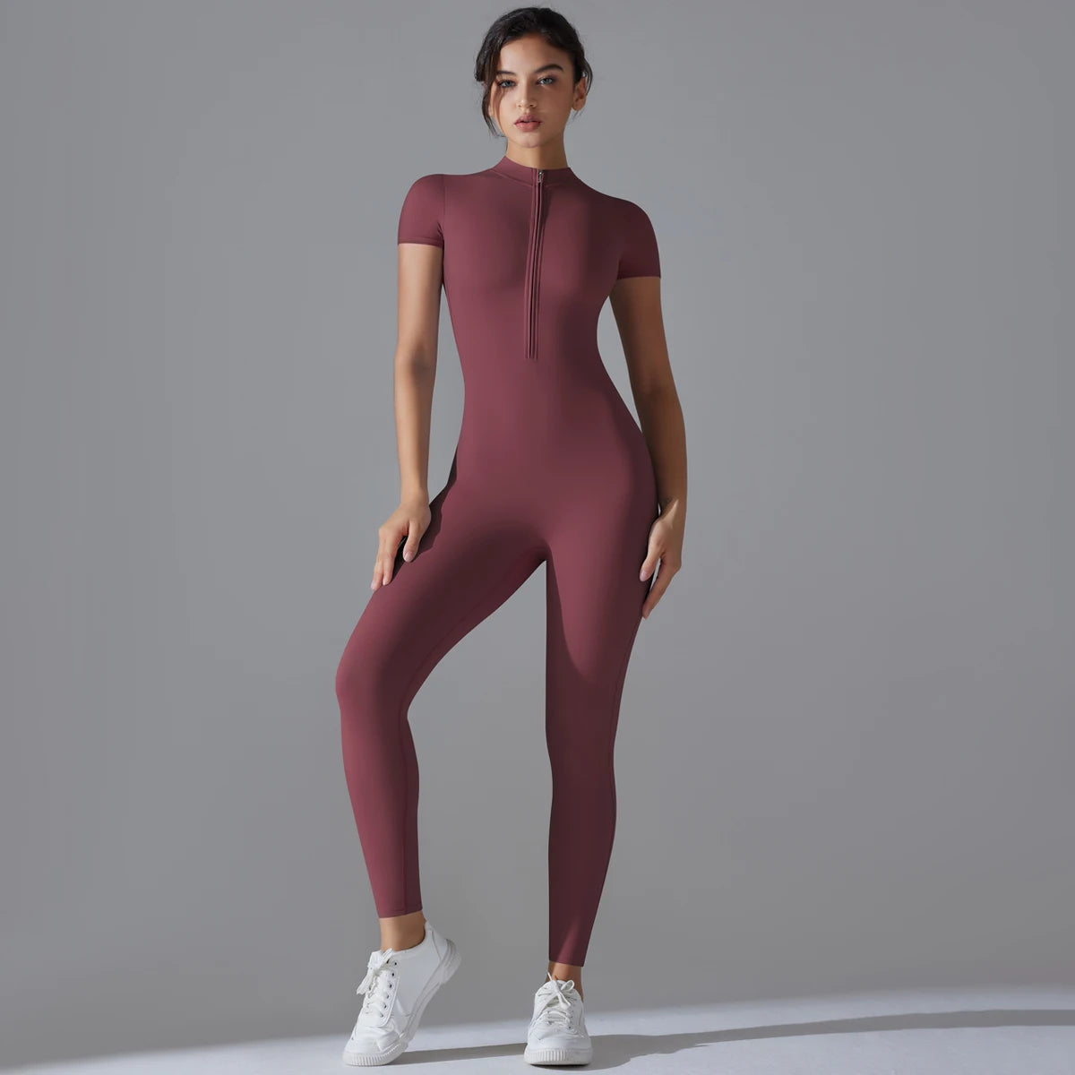 Women Bodysuits Fitness Sports Bodysuit Yoga Suit  Breathable Quick Drying Gym Push Up