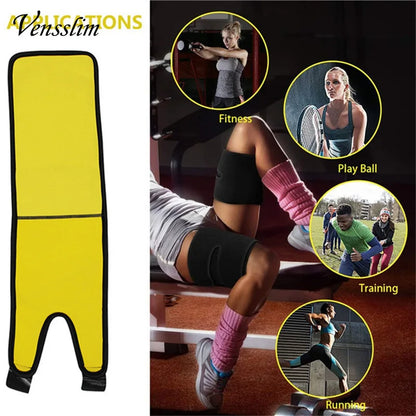 Thermo Neoprene Weight Loss Thigh Trimmer Fat Burn Wrap  2 Pieces Leggings Shaper Sweat Sauna Slimming Belt