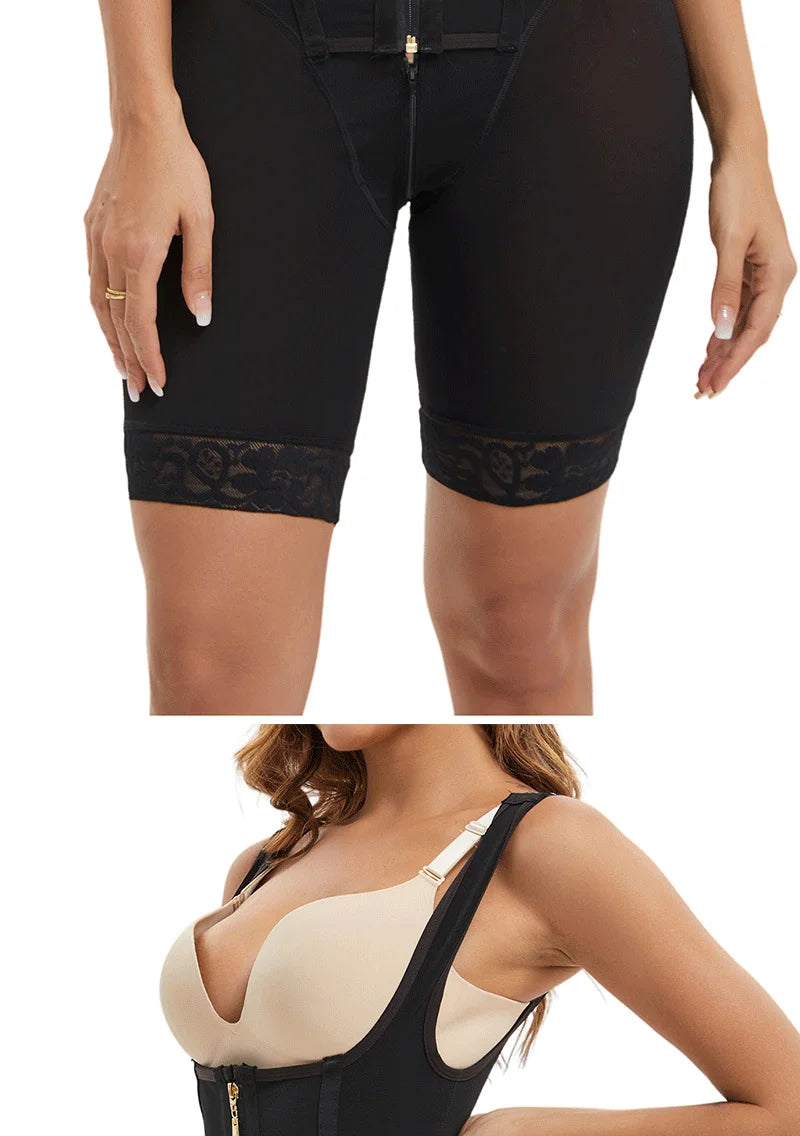 Post Tummy Shapers Women Fully Body Shaper Waist Trainer Firm High Compression Shapewear Reducing and Shaping
