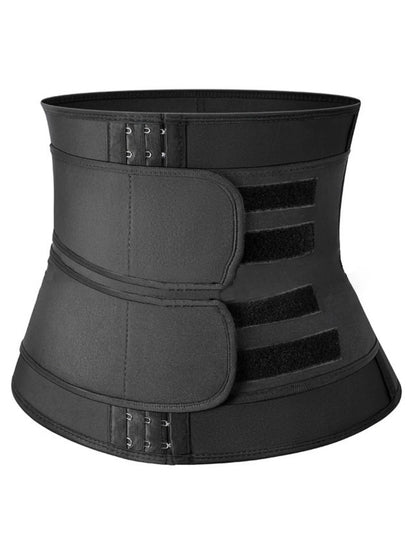 Women Shaping Casual Sports Postpartum Fitness Double Belt Adjustable Triple Hook Waist Trainer Belt