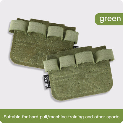 Powerlifting Gym Gloves Breathable Gloves Weightlifting Leather Palm Guard Fitness Gloves for Men Women