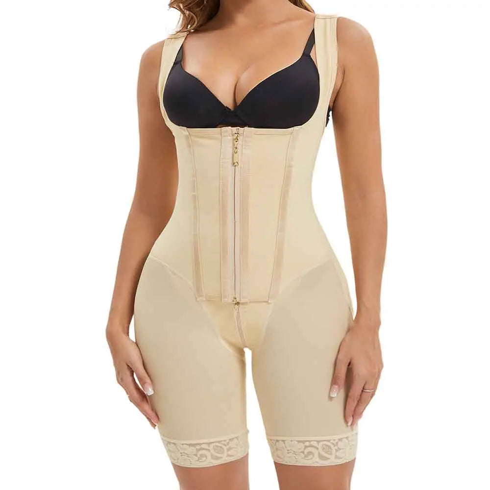 Post Tummy Shapers Women Fully Body Shaper Waist Trainer Firm High Compression Shapewear Reducing and Shaping