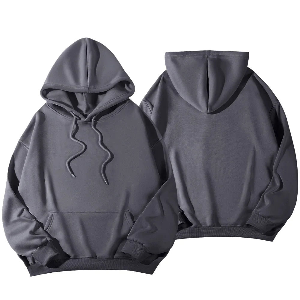 Women's Hoodies Casual Hoodie 2026 Solid Color Hoodies Oversize  Sweatshirt