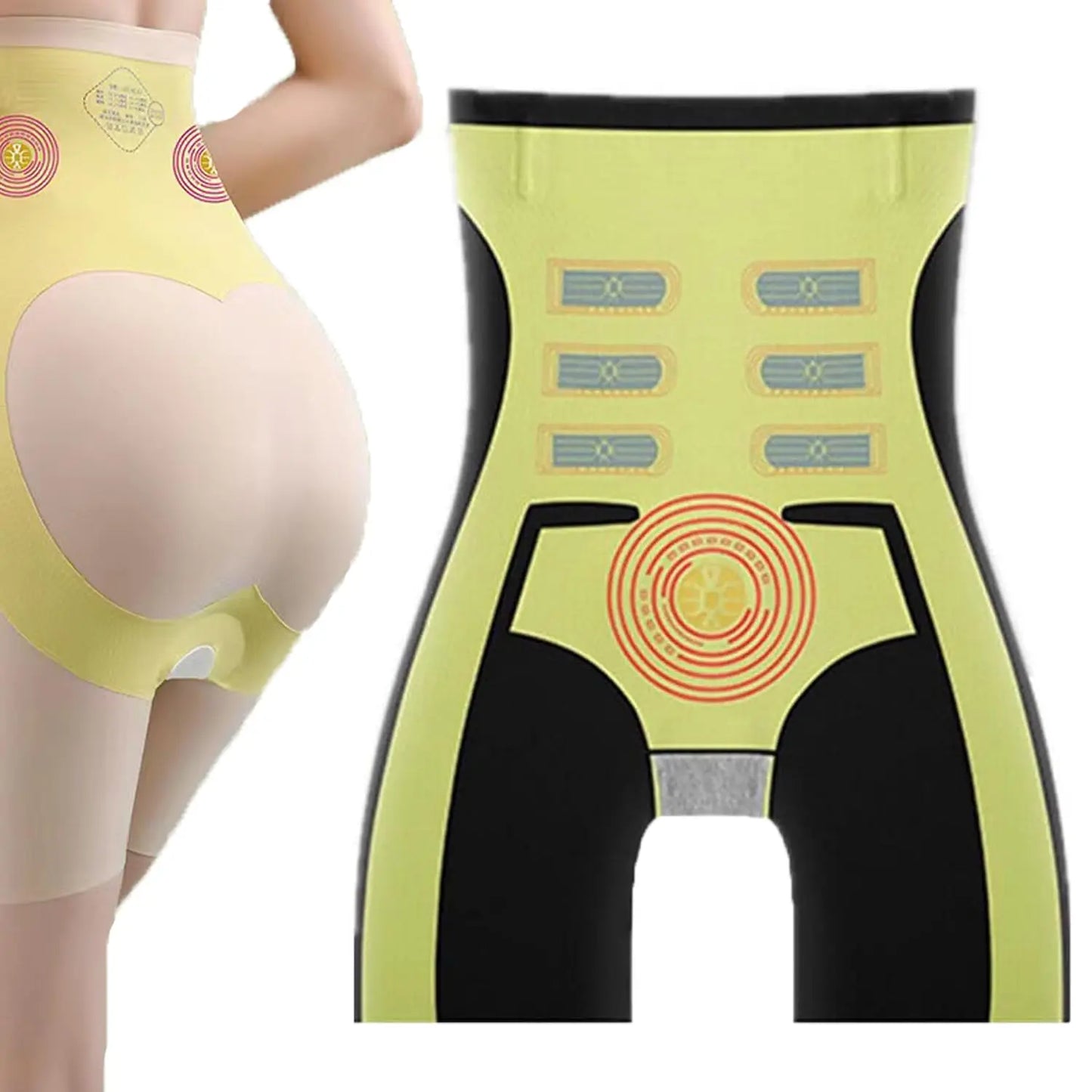 Hip Lift Pants 5D High Waist Tummy Control Shapewear Body Shaper Postpartum Belly Slimming Short Pant