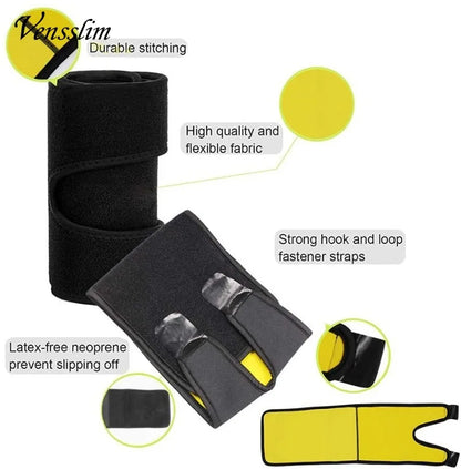 Thermo Neoprene Weight Loss Thigh Trimmer Fat Burn Wrap  2 Pieces Leggings Shaper Sweat Sauna Slimming Belt