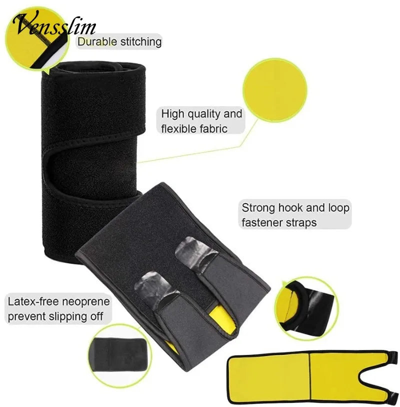 Fat Burn Thigh Trimmer Wrap Women Thermo Neoprene Weight Loss 2 Pieces Leggings Shapers